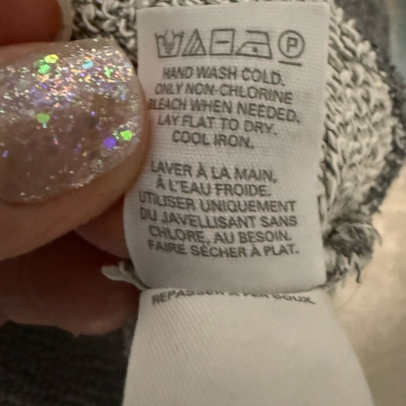 Victoria's Secret Gray Crewneck Sweater with Lace Accent - Picture 11 of 11